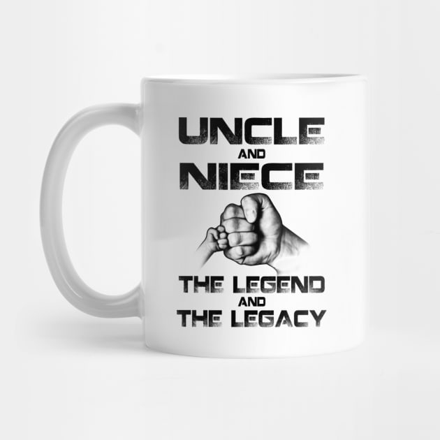 Uncle And Niece The Legend And The Legacy Shirt by Bruna Clothing